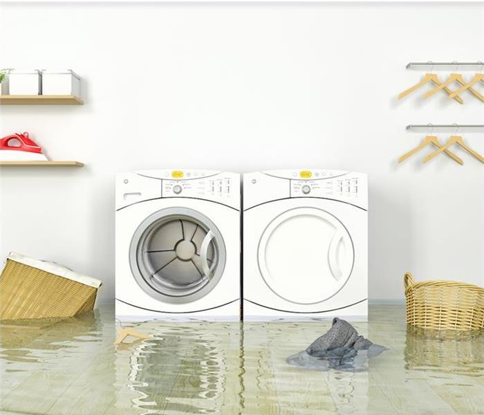 Washer and Dryer in flooded waters